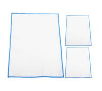 MAGICLULU Paños Excelente Absorción y Eliminación de Humedad de Gasa de Algodón Blanco de Limpieza para Flauta 3 Piezas en Estuche Adecuado para Mantenimiento y Transporte
