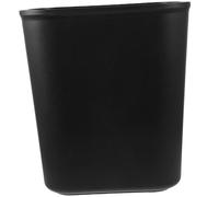 MAGICLULU Papeleras De Escritorio Inoxidable Pequeñas Cuadradas Inteligentes Para Oficina Tamaño Pequeño Delgadas Para Basura De Plástico Negro