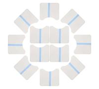 MAGICLULU Parche para esculpir muslos y glúteos, 20PCS adhesivo invisible de PVC, soporte firme para flácida en ejercicios y uso diario, 16x15 cm