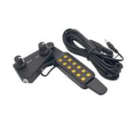 MAGICLULU Pastilla para Guitarra Acústica Regulador de Tono y Volumen Transductor Piezoeléctrico Portátil para Instrumento Musical Accesorio Multifunción para Guitarra Folk Acústica