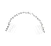 MAGICLULU Peine De Cadena Compacto Para Novia Accesorio De Cristal Para El Cabello Elegante Peine Para Boda Para Damas