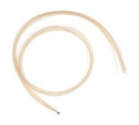 MAGICLULU Pelo de Caballo para Violín, Suministros para Instrumentos de Cuerda, Pre-atado y Sellado, sin Blanquear, Ligero y Beige, Adecuado para Principiantes y Estudiantes
