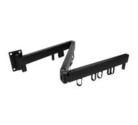 MAGICLULU Perchero de Pared Plegable con 18 Anillas para Ropa, Ideal para Espacios pequeños, baños, dormitorios y Apartamentos.