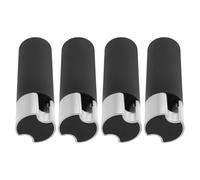 MAGICLULU Peso para Cordón de Persiana 4 Piezas, Tirador Plástico Negro, Extremo Colgante para Persianas Venecianas, Accesorios para Cortinas de Ventana