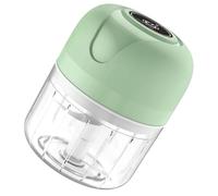MAGICLULU Picador de Ajo Eléctrico Inalámbrico Mini con Motor Potente Cuchillas Afiladas para Verduras y Cocina Compacto y Portátil para Uso Doméstico y Camping Diseño Fácil de Almacenar