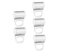 MAGICLULU Piezas De Clips Desplegables Abrazadera Inalámbrica Tiradores para Persianas Accesorios
