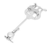 MAGICLULU Pinza Para Partituras Abrazadera Robusta Para Clarinete y Lira, Soporte Compacto Para Músicos En Movimiento, Carpeta Plegable Para Lectura Cómoda En Casa o Conciertos, Plateado