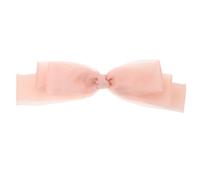 MAGICLULU Pinza Pelo con Lazo Extragrande Rosa, Accesorio Cabello de Boda y Fiesta, Clip de Cocodrilo Cómodo y Seguro para Mujer, Tocado Elegante para Eventos y Uso Diario
