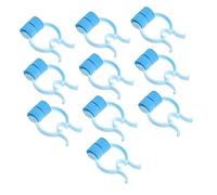 MAGICLULU Pinzas Nasales Azul 10 Unidades Para Hemorragia Nasal Clip Cómodo Accesorio Para Respirar Uso Doméstico Emergencia