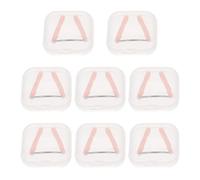 MAGICLULU Pinzas Nasales para Natación Impermeables Antiasfixia, Pack 8 Unidades Caja Metálica, Color Piel Adulto, Accesorio Práctico para Entrenamiento y Deportes Acuáticos