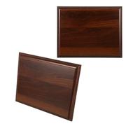 MAGICLULU Placas de Premios de Madera Maciza 20X25 CM 2 Unidades Placas de Medallas Blancas sin Terminar para Bricolaje Tableros Versátiles para Grabado y Decoración Eventos Deportivos y