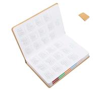 MAGICLULU Planificador Diario 2026 A5 con Tapa PU Dorada Cuaderno Planificador Mensual y Semanal Rastreador de Hábitos Organizador Académico para Estudiantes y Profesionales