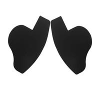 MAGICLULU Plantilla Guía Para Forma Barba y Línea Del Cabello 2 Unidades Tamaño Pequeño Color Negro Herramienta Para Recortes Masculina Para Spray De Fibras Capilares y Diseño Personal