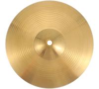 MAGICLULU Platillos Fuerte Resistencia al Golpe de Latón Dorado de 10 Pulgadas de Batería y Diseño Versátil para Set de Percusión para Músicos Profesionales y Estudiantes