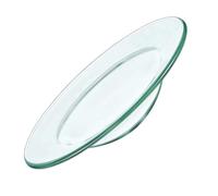 MAGICLULU Plato Calentador de Cera de Vidrio Redondo para Función Versátil y Elemento Decorativo para Velas Aromáticas
