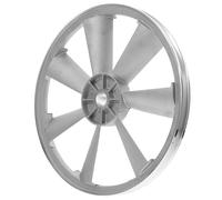 MAGICLULU Polea de Correa de Aluminio Tipo, Ranura Única, Diámetro Exterior 300 Mm, Interior 22.5-24.5 Mm, Repuesto para Compresores de Aire, Accesorios para Bombas de Aire, Piezas