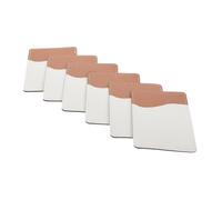 MAGICLULU Portatarjetas para Teléfono Móvil de PU Almacenamiento de Tarjetas y Adhesivo Fácil de Pegar, 6 Juegos para Personalizar Tu Funda de Teléfono