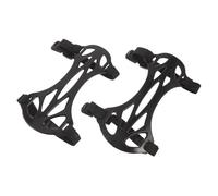 MAGICLULU Protectores de Brazos Ajustables para Disparo con Flechas, 2 Piezas, Color Negro, Unisex, con Amortiguación Ligera para Práctica Juvenil y Deportiva al Aire Libre