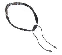 MAGICLULU Pulsera de Cuentas Código Morse para Hombre y Mujer, Diseño Único en Nylon, Estilo Creativo y Chic, Adecuado para Fiesta de Cumpleaños o Club