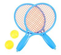 MAGICLULU Raquetas de Tenis para Plástico Duradero con Pelotas Diseño Ligero y Adecuado para Agarre Infantil para Aire y Ejercicio Saludable Familia