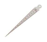 MAGICLULU Regla de Acero para Guitarra 1-15 Mm Medidor de Brechas Puente Herramienta Portátil de Reparación Luthier para Medición Precisa y Ajuste del Mástil Instrumentos Musicales