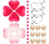 MAGICLULU Relleno de Jarrón Flotante para Decoración de San Valentín, Cuentas para Rellenar Jarrones en Colores Variados, Set Decorativo para Bodas y Fiestas Románticas, Adornos DIY