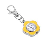 MAGICLULU Reloj de Bolsillo para Enfermeras con Diseño de Girasol, Cuarzo, Ligero y Portátil con Función Luminosa Adecuado para Turnos de Enfermería y Exámenes
