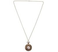 MAGICLULU Reloj de Bolsillo Pequeño Vintage Retro con Tapa Abatible Diseño Unisex en Color Verde Antiguo Reloj de Bolsillo para Hombre y Mujer Accesorio Ligero y Compacto para Uso Diario