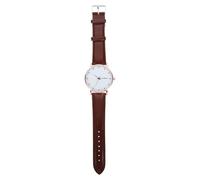 MAGICLULU Reloj de Pulsera para Hombre Elegante y Ultradelgado Movimiento de Cuarzo y Correa de Cuero para Uso Diario y Negocios