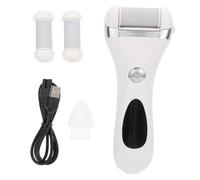 MAGICLULU Removedor de Callos Eléctrico Masaje para Pies Recargable y Material Abs, Lima para Pedicura Profesional en Casa, 1200ma Blanco