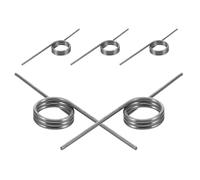 MAGICLULU Reparación de Resortes de Cubos de Basura 5 Piezas Resortes de Torsión de Alambre para Botes de Basura Sistema sin Herramientas