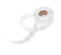MAGICLULU Rollo de Pegatinas Redondas Adhesivas de 1.9 Cm, Papel Recubierto Imprimible y Escribible para Fiestas y Servicio de Alimentos