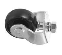 MAGICLULU Rueda para Gato Hidráulico Horizontal de 2 Toneladas, Rueda Giratoria de Alta Resistencia en Acero, Repuesto para Gato de Piso, Accesorio para Garaje y Taller