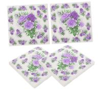 MAGICLULU Servilletas Elegantes Para La Cena Servilletas Decorativas Para Fiestas Forma Cuadrada 20 Hojas Por Paquete 5 Paquetes Material Suave Suministros Para Fiestas