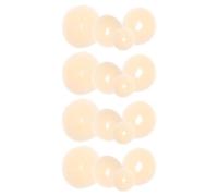 MAGICLULU Set de 16 Moldes para Moños Tipo Donut Beige Tamaños Pequeño a Extragrande Herramienta Reutilizable para Peinados Rápidos de Niña Ñiño y Mujer en Ballet y Uso Diario