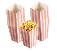 MAGICLULU Set de 48 Cajas de Palomitas de Maíz, de Papel, Bolsas Individuales, Prácticas para Fiestas y Aperitivos