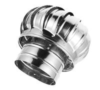 MAGICLULU Sombrerete de Ventilación Inoxidable para Capó Tapa Impulsada por Viento, Protección para Techos y Chimeneas, Adecuado para Ventilación de Conductos de Gases