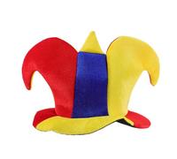 MAGICLULU Sombrero de Disfraz de Circo Pequeño de Carnaval Gorro de Fiesta de Cono Colorido para Adultos y Adolescentes Accesorio Temático para Carnaval Halloween y Mascarada