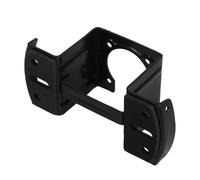 MAGICLULU Soporte de Instalación para Ventilador de Techo Eléctrico, Kit de Montaje Negro de Acero Laminado en Frío, Compatible Luces Colgantes, Herramienta Estable y Versátil para Hogar