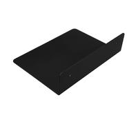 MAGICLULU Soporte de Pared para Proyector y Enrutador sin Perforación, Estante Mediano Negro para Oficina, Material Estable y Ahorro de Espacio, Rack Organizador para Dispositivos