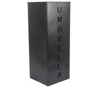 MAGICLULU Soporte Que Hierro Negro Paraguas Gran Capacidad de para y Diseño Plegable Fugas y Sirve como Organizador de Revistas para Entrada del Hogar