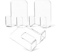MAGICLULU Soporte Transparente para Maquinillas de Afeitar de Ducha Organizador Autoadhesivo de Pared Estante Multifuncional para Baño y Cocina 3 Piezas Almacenamiento sin Taladro