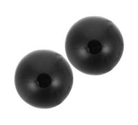 MAGICLULU Soportes Aplicables de Goma para Diapasones 2 Unidades, Base Redonda Negra, Antirayaduras, Estabilidad Mejorada para Meditación y Terapia de Sonido, Accesorios para Músicos