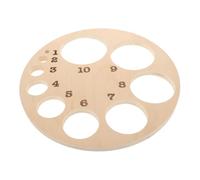 MAGICLULU Tabla de Dilatación Cervical de Madera para Clases de Preparación al Parto Rueda de Posición Fetal Educativo para Estudiantes y Matronas