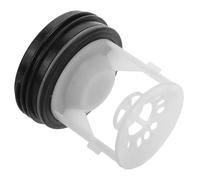 MAGICLULU Tapón de Drenaje de Plástico para Lavadora Filtro Integrado, Tapa para Válvula de Bomba de Desagüe, Sellado Antivaho y Compatible para Accesorios de Repuesto en Lavadoras