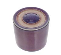 MAGICLULU Taza de Cerámica Púrpura Diseño Creativo y Bordes Suaves para Beber Leche y Jugo, Taza Hemisférica Delicada que Previene Lesiones y Es Adecuado para Uso Diario