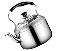 MAGICLULU Tetera Con Silbido Para Estufa Tetera De Acero Inoxidable De 8L Tetera Para Café Caldera De Agua Caliente Con Mango Ergonómico Para Cocina Casera Color