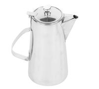 MAGICLULU Tetera de Acero Inoxidable 2.0l para Agua Fría Boquilla Corta, Práctica y Resistente, Adecuada para Hogar, Restaurante y Uso Comercial, Olla para Salsa y Condimentos Líquidos