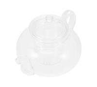 MAGICLULU Tetera de Cristal Resistente al Calor de 400ml con Infusor para Infusiones, Tetera de Vidrio Grueso para Té Kung Fu y Medicina China en Casa U Oficina