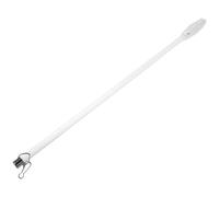 MAGICLULU Tirador de Cortina Acrílico Transparente 50 CM Varilla para Cortinas y Visillos Accesorio Versátil para Abrir y Cerrar Persianas y Paneles Ojales Uso en Hogar y Oficina